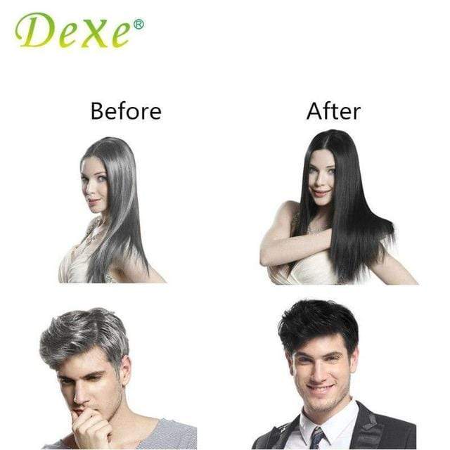 Gadgets d'Eve BLAKISH™ : Shampoing Colorant Noir Pour Cheveux Blancs