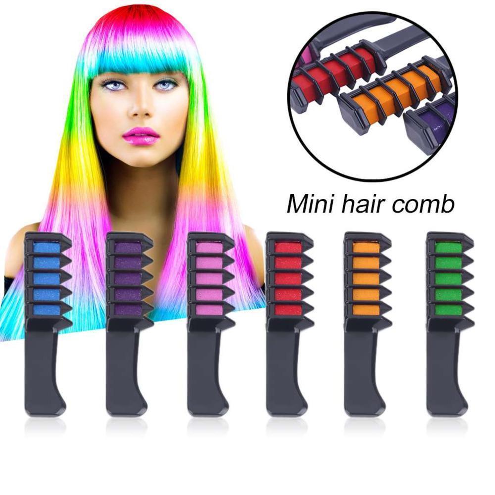 Gadgets d'Eve beauté Shimhair™_ :  Ensemble Peigne Colorant de  6 pièces